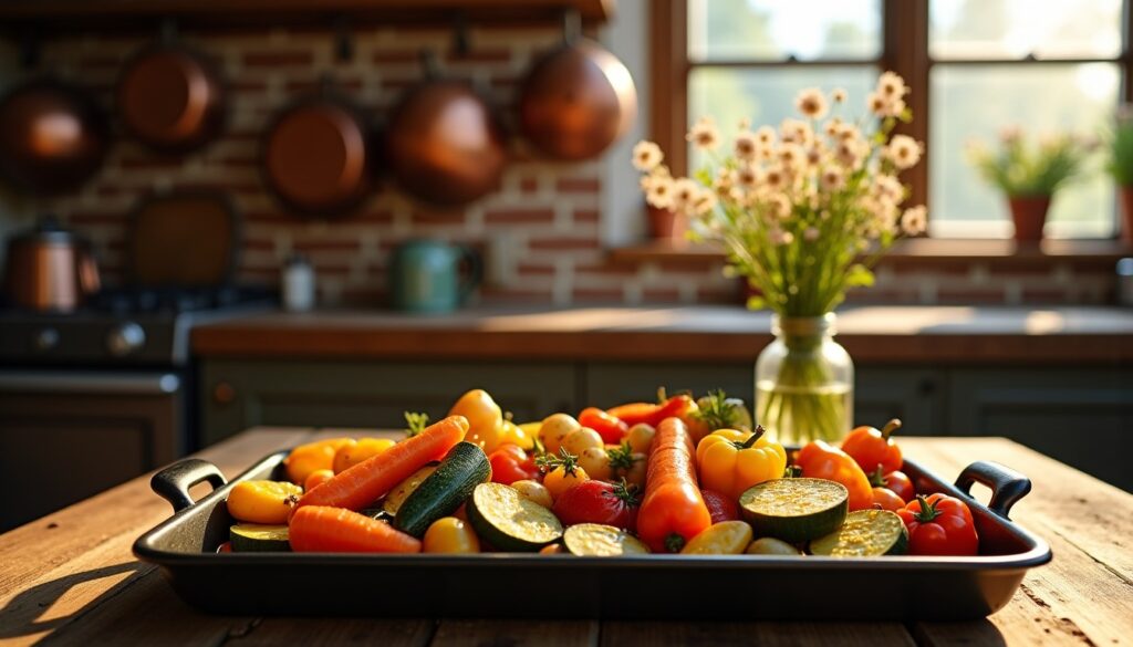 Délices Rétro : Légumes Rôtis au Four pour un Retour aux Saveurs d'Antan