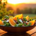 Délices vitaminés : recettes originales de salades à l'orange