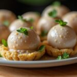 Parmentier d'escargots nappé d'une onctueuse crème à l'ail des ours