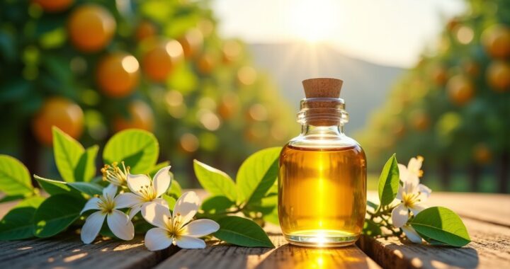 Huile essentielle de Petit grain bigaradier (Citrus aurantium) : Un trésor d'aromathérapie pour l'équilibre et la sérénité